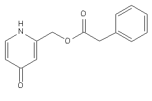 2-phenylacetic Acid (4-keto-1H-pyridin-2-yl)methyl Ester