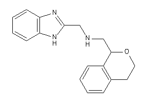 1H-benzimidazol-2-ylmethyl(isochroman-1-ylmethyl)amine