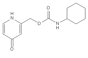 N-cyclohexylcarbamic Acid (4-keto-1H-pyridin-2-yl)methyl Ester
