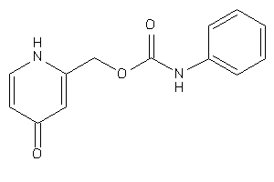 N-phenylcarbamic Acid (4-keto-1H-pyridin-2-yl)methyl Ester