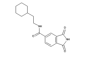 N-(2-cyclohexylethyl)-1,3-diketo-isoindoline-5-carboxamide