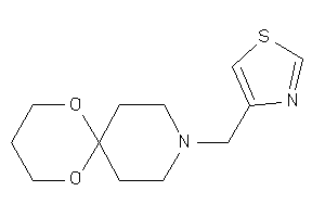 Image of 9-(thiazol-4-ylmethyl)-1,5-dioxa-9-azaspiro[5.5]undecane