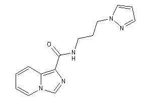 N-(3-pyrazol-1-ylpropyl)imidazo[1,5-a]pyridine-1-carboxamide