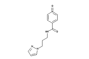 1-keto-N-(3-pyrazol-1-ylpropyl)isonicotinamide
