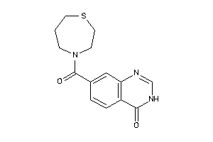 7-(1,4-thiazepane-4-carbonyl)-3H-quinazolin-4-one