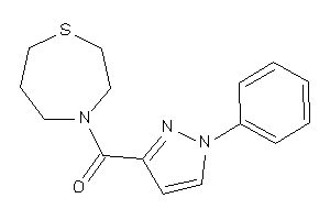 (1-phenylpyrazol-3-yl)-(1,4-thiazepan-4-yl)methanone