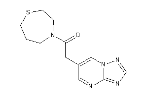 1-(1,4-thiazepan-4-yl)-2-([1,2,4]triazolo[1,5-a]pyrimidin-6-yl)ethanone