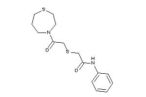 2-[[2-keto-2-(1,4-thiazepan-4-yl)ethyl]thio]-N-phenyl-acetamide