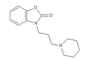 3-(3-piperidinopropyl)-1,3-benzoxazol-2-one