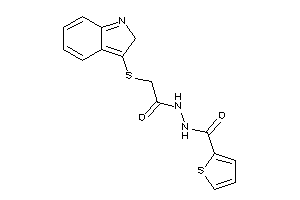 N'-[2-(2H-indol-3-ylthio)acetyl]thiophene-2-carbohydrazide