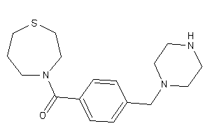 [4-(piperazinomethyl)phenyl]-(1,4-thiazepan-4-yl)methanone