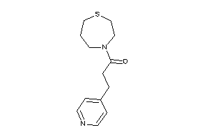 3-(4-pyridyl)-1-(1,4-thiazepan-4-yl)propan-1-one