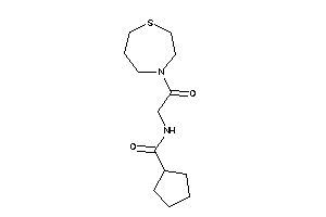 N-[2-keto-2-(1,4-thiazepan-4-yl)ethyl]cyclopentanecarboxamide