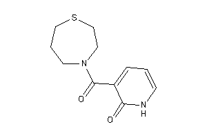 3-(1,4-thiazepane-4-carbonyl)-2-pyridone