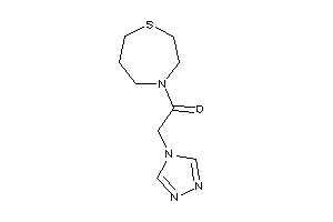 1-(1,4-thiazepan-4-yl)-2-(1,2,4-triazol-4-yl)ethanone
