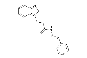 N-(benzalamino)-3-(2H-indol-3-yl)propionamide