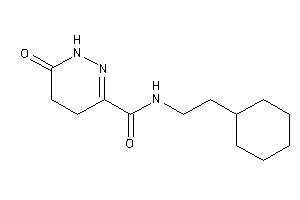 N-(2-cyclohexylethyl)-6-keto-4,5-dihydro-1H-pyridazine-3-carboxamide