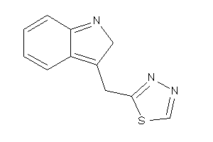 2-(2H-indol-3-ylmethyl)-1,3,4-thiadiazole