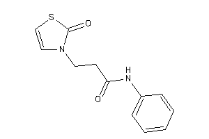 3-(2-keto-4-thiazolin-3-yl)-N-phenyl-propionamide