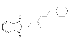 N-(2-cyclohexylethyl)-3-phthalimido-propionamide