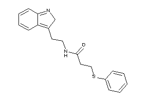 N-[2-(2H-indol-3-yl)ethyl]-3-(phenylthio)propionamide