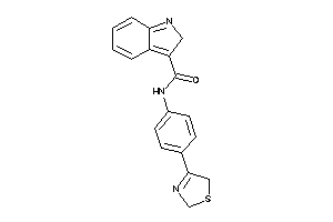 Image of N-[4-(3-thiazolin-4-yl)phenyl]-2H-indole-3-carboxamide