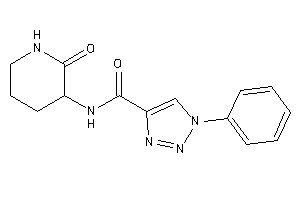 N-(2-keto-3-piperidyl)-1-phenyl-triazole-4-carboxamide