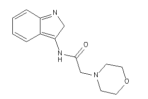 N-(2H-indol-3-yl)-2-morpholino-acetamide