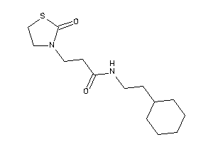 N-(2-cyclohexylethyl)-3-(2-ketothiazolidin-3-yl)propionamide