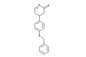 4-(4-benzoxyphenyl)-4,5-dihydro-3H-pyridin-2-one