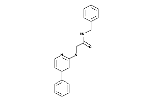 N-benzyl-2-[(4-phenyl-3,4-dihydropyridin-2-yl)thio]acetamide