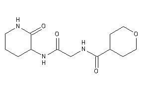 N-[2-keto-2-[(2-keto-3-piperidyl)amino]ethyl]tetrahydropyran-4-carboxamide