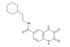 N-(2-cyclohexylethyl)-2,3-diketo-1,4-dihydroquinoxaline-6-carboxamide