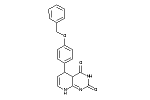 Image of 5-(4-benzoxyphenyl)-5,8-dihydro-4aH-pyrido[2,3-d]pyrimidine-2,4-quinone