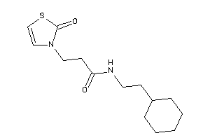 N-(2-cyclohexylethyl)-3-(2-keto-4-thiazolin-3-yl)propionamide