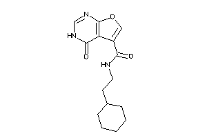 N-(2-cyclohexylethyl)-4-keto-3H-furo[2,3-d]pyrimidine-5-carboxamide