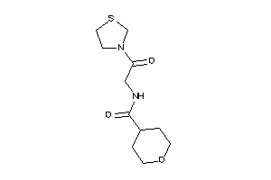 N-(2-keto-2-thiazolidin-3-yl-ethyl)tetrahydropyran-4-carboxamide