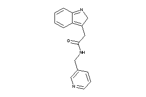 2-(2H-indol-3-yl)-N-(3-pyridylmethyl)acetamide