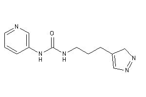 1-[3-(3H-pyrazol-4-yl)propyl]-3-(3-pyridyl)urea