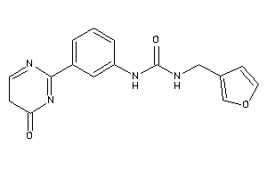 1-(3-furfuryl)-3-[3-(4-keto-5H-pyrimidin-2-yl)phenyl]urea