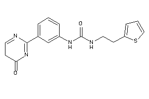 1-[3-(4-keto-5H-pyrimidin-2-yl)phenyl]-3-[2-(2-thienyl)ethyl]urea