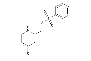 Benzenesulfonic Acid (4-keto-1H-pyridin-2-yl)methyl Ester