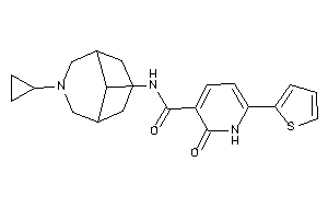 N-(7-cyclopropyl-7-azabicyclo[3.3.1]nonan-9-yl)-2-keto-6-(2-thienyl)-1H-pyridine-3-carboxamide