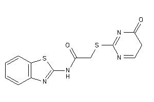 Image of N-(1,3-benzothiazol-2-yl)-2-[(4-keto-5H-pyrimidin-2-yl)thio]acetamide