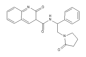 2-keto-N-[2-(2-ketopyrrolidino)-1-phenyl-ethyl]-3H-quinoline-3-carboxamide