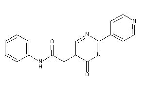 2-[4-keto-2-(4-pyridyl)-5H-pyrimidin-5-yl]-N-phenyl-acetamide