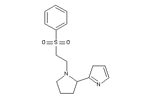 2-[1-(2-besylethyl)pyrrolidin-2-yl]-3H-pyrrole