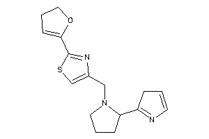 2-(2,3-dihydrofuran-5-yl)-4-[[2-(3H-pyrrol-2-yl)pyrrolidino]methyl]thiazole