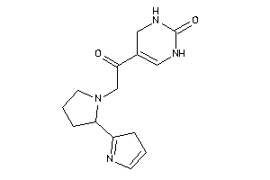Image of 5-[2-[2-(3H-pyrrol-2-yl)pyrrolidino]acetyl]-3,4-dihydro-1H-pyrimidin-2-one
