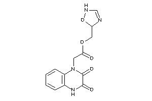 2-(2,3-diketo-4H-quinoxalin-1-yl)acetic Acid 2,5-dihydro-1,2,4-oxadiazol-5-ylmethyl Ester